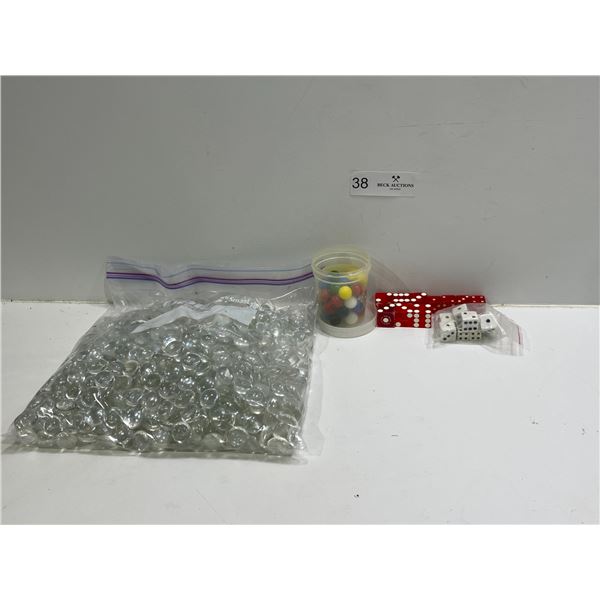 Assorted Board Game Pieces