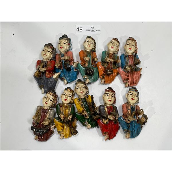 Set Of Oriental Figurines