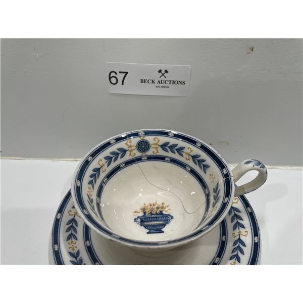 Wedge Wood Tea Cup And Saucer