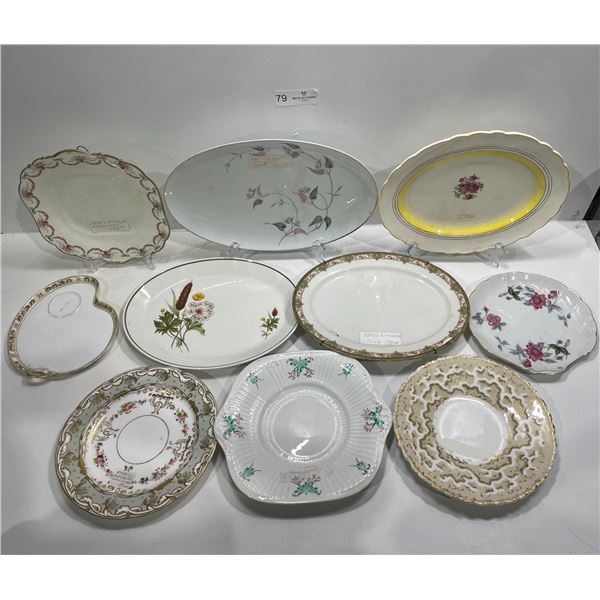 Various Sizes Of Miscellaneous Plates