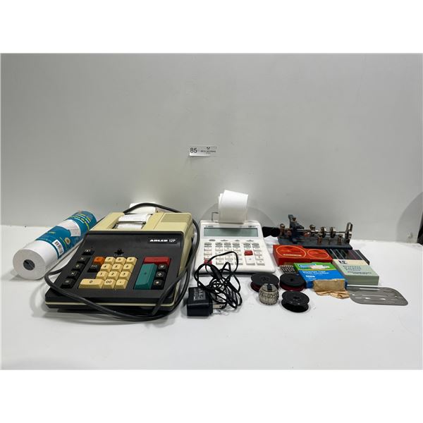 Collection Of Printing Calculator, Ribbon
