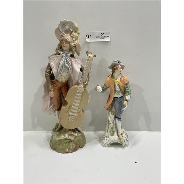 KPM English Figurine, And Royal Dux Bohemia Figurine