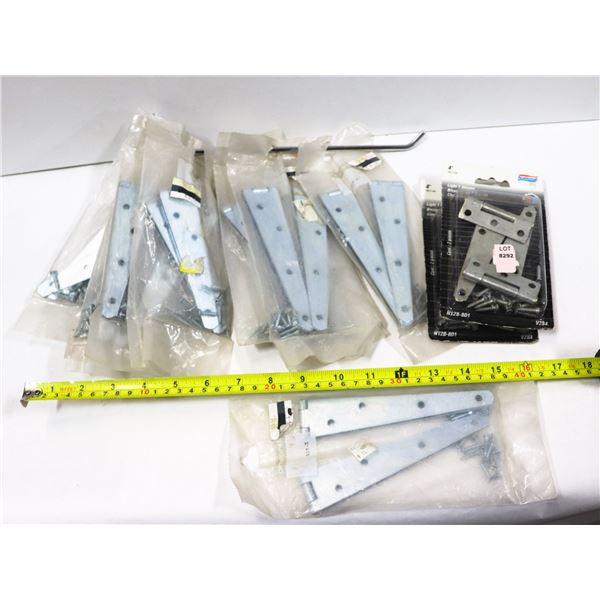 LOT OF MULTIPLE T HINGES