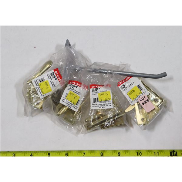 LOT OF MULTIPLE CASEMENT FASTENER