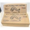 Image 1 : X2 BOXES 50FT. FLEXIBLE VINYL DUCTING