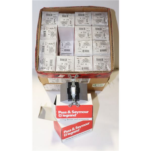 BOX OF SEVERAL MANUAL LIGHT SWITCH CONTROLLER