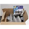 BOX OF MULTIPLE HAND HELD SHOWER WALL MOUNT