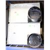Image 1 : X2 BROAN BATHROOM EXHAUST FAN QTRE090C