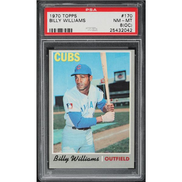 1970 Topps #170 Billy Williams (PSA 8)