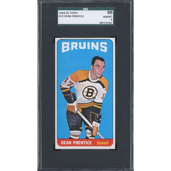 1964-65 Topps #19 Dean Prentice (SGC 8)