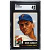 Image 1 : 1953 Topps #154 Dick Groat (SGC 4)