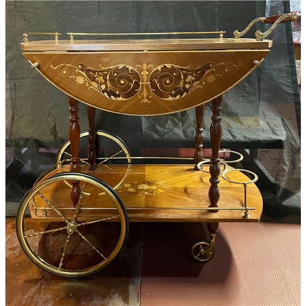 Antique Serving Tea Cart