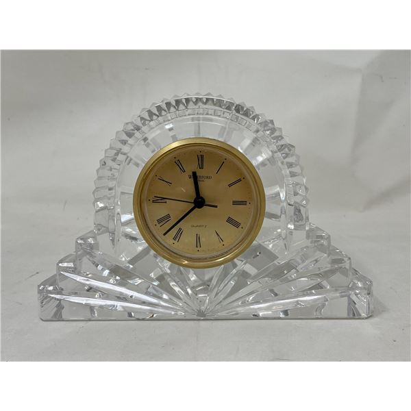 Crystal Clock 5"H