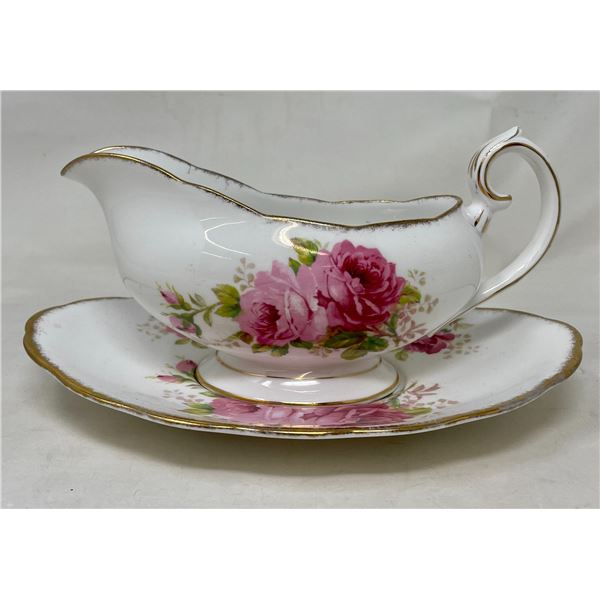 Royal Albert American Beauty Gravy Boat