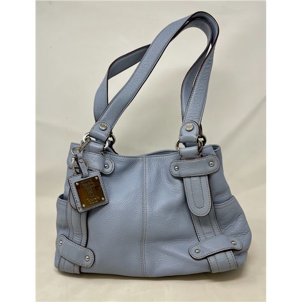 Gently Used Tiananello Powder Blue Purse