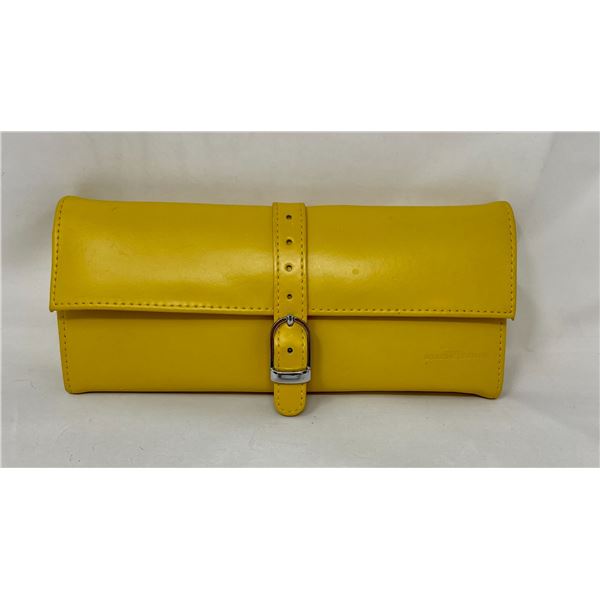 Gently Used Danier Letter Wallet - Yellow