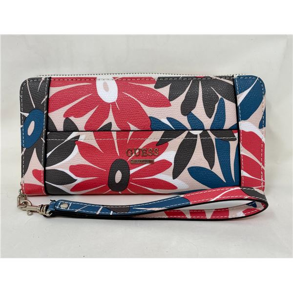 Gently Used Guess Purse - Grey