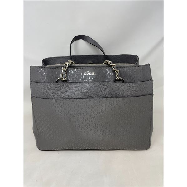 Gently Used Guess Purse - Grey