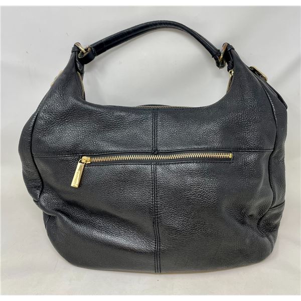 Used Danier Leather Black purse (scuffs in pics)