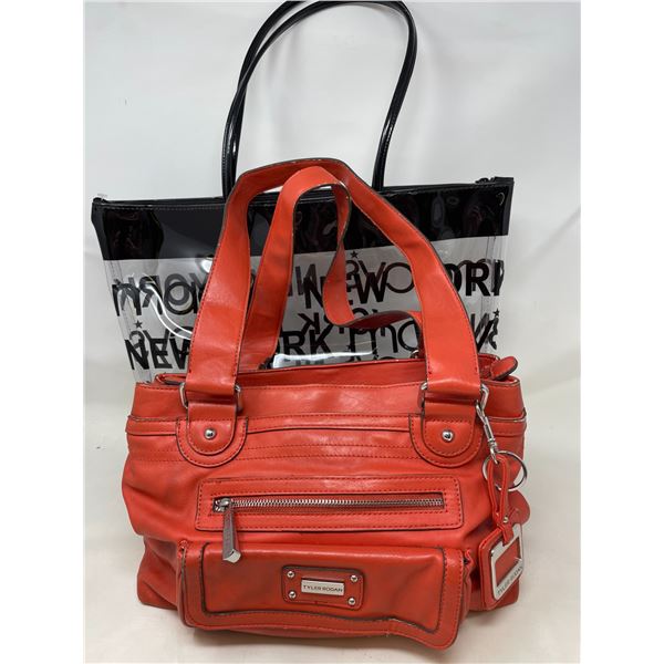 Used Tyler Rodan Burnt Orange Purse (scuffs in pics)