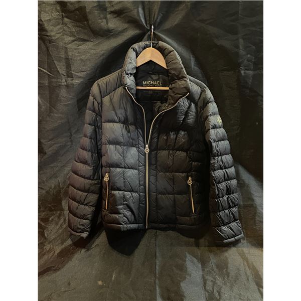 Like New Michael Kors black Puffer Jacket, LG