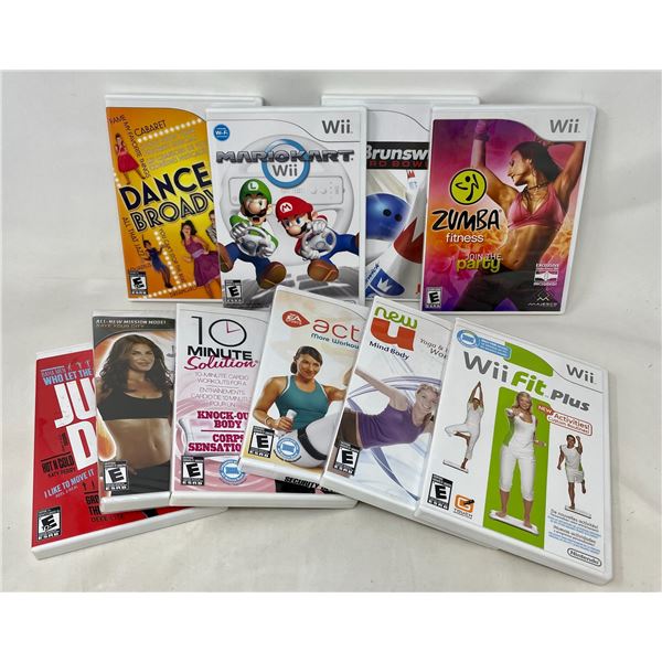 Wii Games x10 Assorted