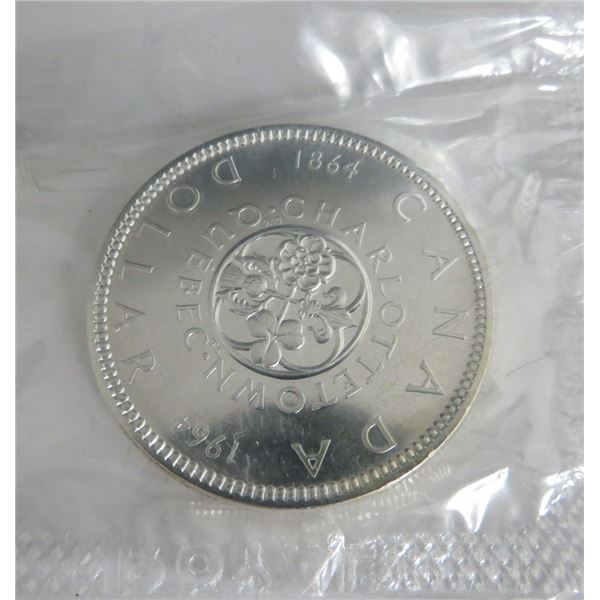 1964 Canada Silver $1 Dollar Coin Proof Like Uncirculated