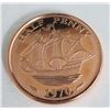Image 2 : 1 Ounce Canada Maple Leaf .999 Fine Copper Round