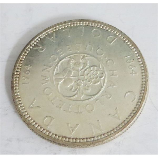 1964 Canadian Silver $1 Dollar Coin