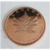 Image 1 : 1 Ounce Canada Maple Leaf .999 Fine Copper Round