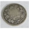 Image 1 : 1900 Canadian 25 Cent Silver Coin