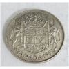 Image 1 : 1952 Canadian Silver 50 Cent Coin