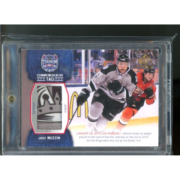2014-15 SP Game Used Stadium Series Materials Commemorative Tags #SSTJM Jake Muzzin 3/10