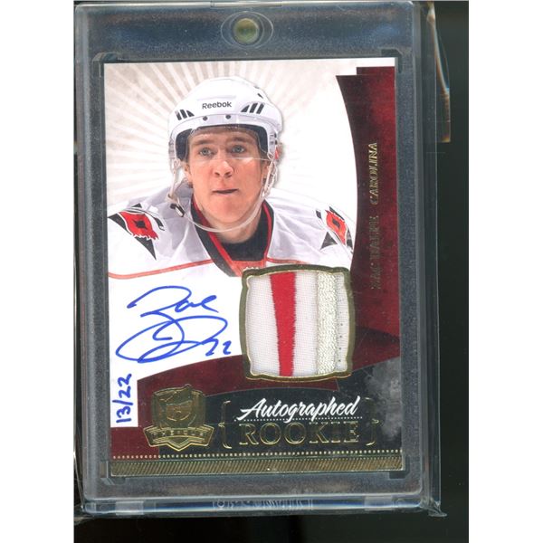 2010-11 The Cup Gold Rainbow #161 Zac Dalpe JSY AU 13/22