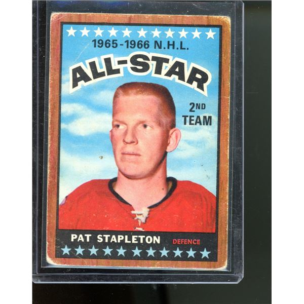 1966-67 Topps #129 Pat Stapleton