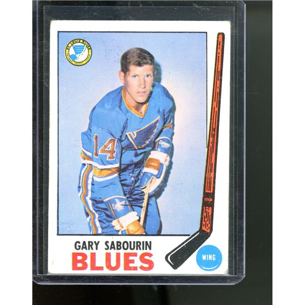 1969-70 Topps #19 Gary Sabourin