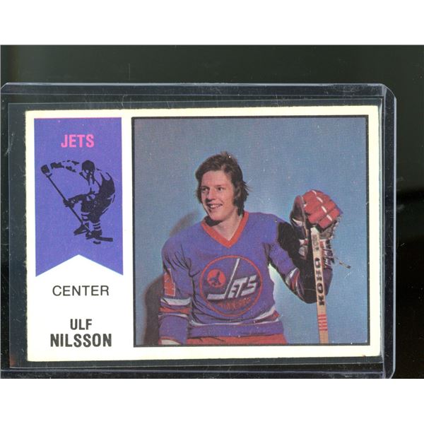 1974-75 O-Pee-Chee WHA #4 Ulf Nilsson RC