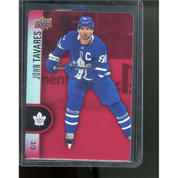 2022-23 Upper Deck Tim Hortons Red Die Cuts #DC36 John Tavares