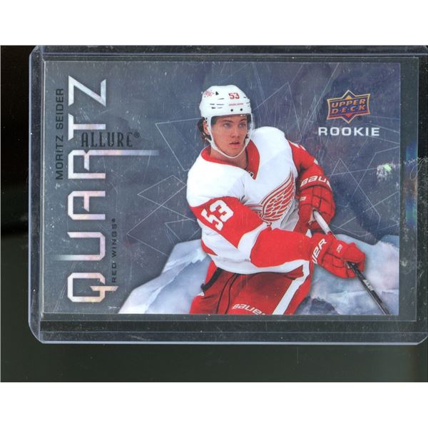 2021-22 Upper Deck Allure Quartz Rookies #AQMS Moritz Seider