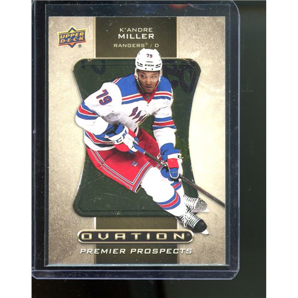 2020-21 Upper Deck Ovation #O43 K'Andre Miller