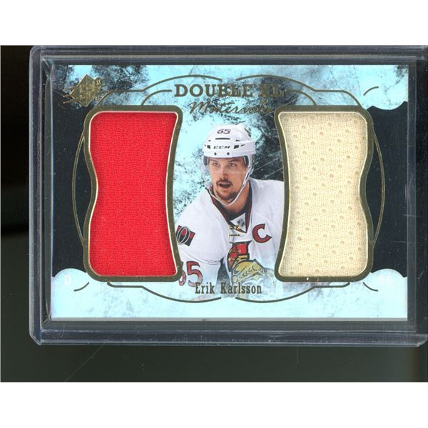 2016-17 SPx Double XL Materials #XXLEK Erik Karlsson 61/99