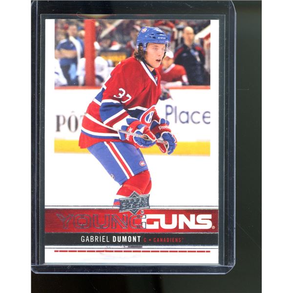 2012-13 Upper Deck #231 Gabriel Dumont YG RC