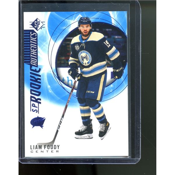 2020-21 SP Blue Rookie #105 Liam Foudy