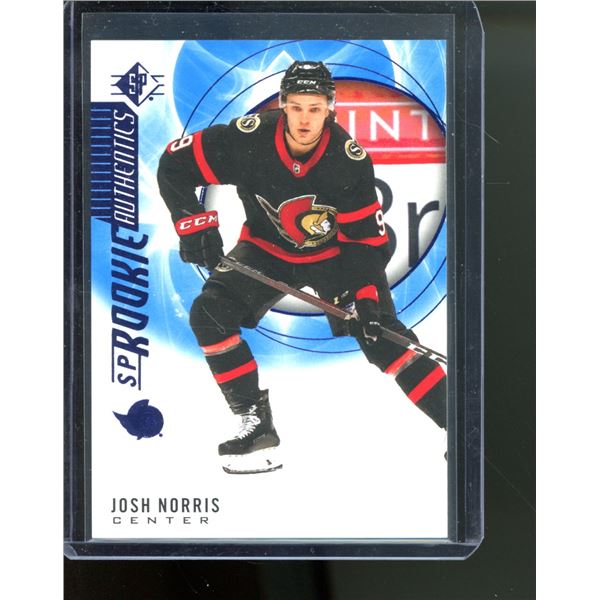 2020-21 SP Blue Rookie #135 Josh Norris