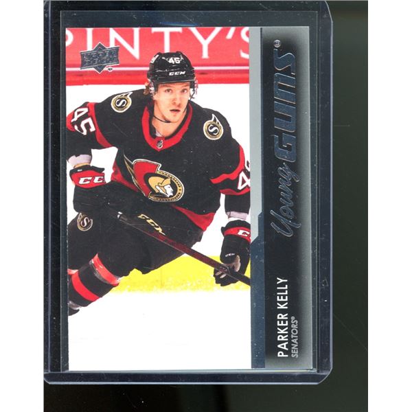 2021-22 Upper Deck #240 Parker Kelly YG RC