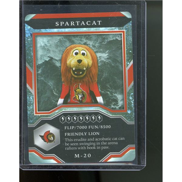 2021-22 Upper Deck MVP Mascot Gaming Cards #M20 Spartacat