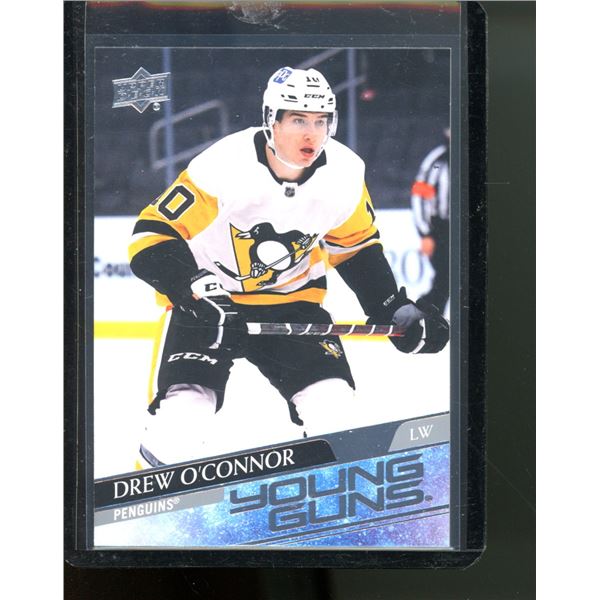 2020-21 Upper Deck #728 Drew O'Connor YG RC
