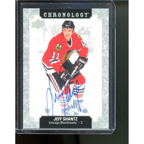 2018-19 Chronology Autograph #FHCHJS Jeff Shantz