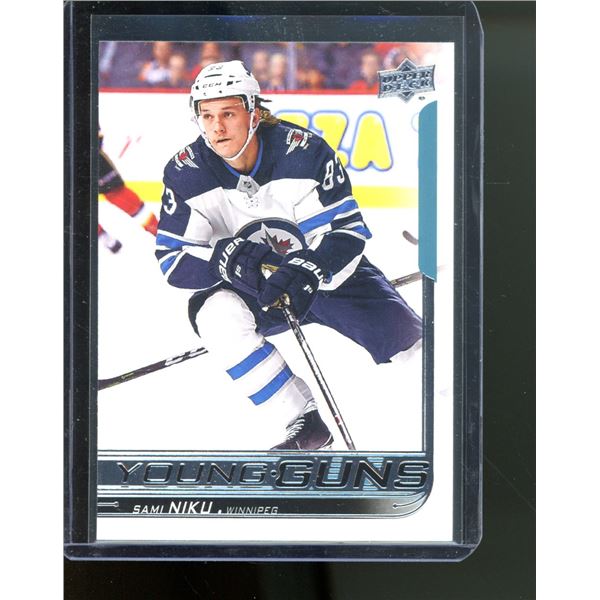 2018-19 Upper Deck #474 Sami Niku YG RC