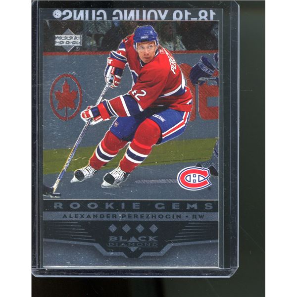 2005-06 Black Diamond #210 Alexander Perezhogin RC